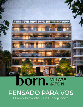 Banner Born Village Jardin - columna