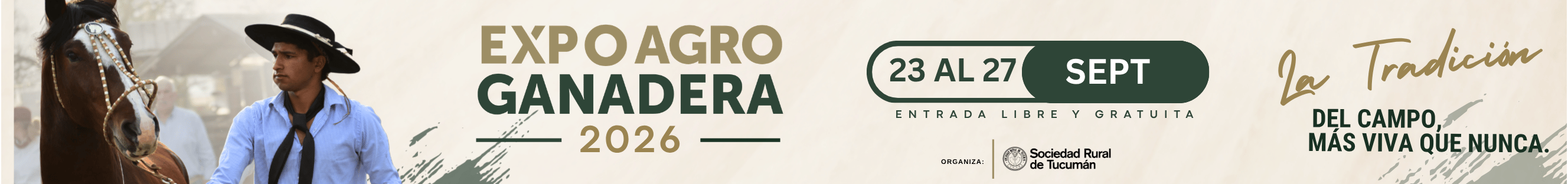 Banner Sociedad Rural 2026 . web y mobile