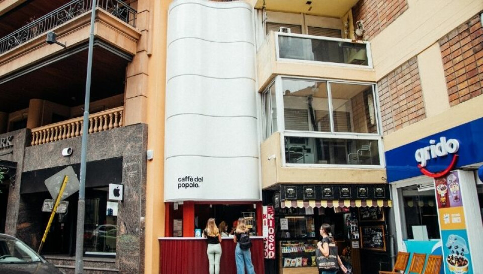 La cafetería de especialidad más pequeña del mundo está en Nueva Córdoba  (Caffé del Popolo, inspirado en la plaza del pueblo de Roma)