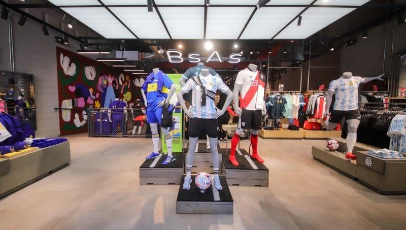 Adidas anunció la inauguración de una nueva tienda en la Argentina (y inversión fue $ 82 millones)