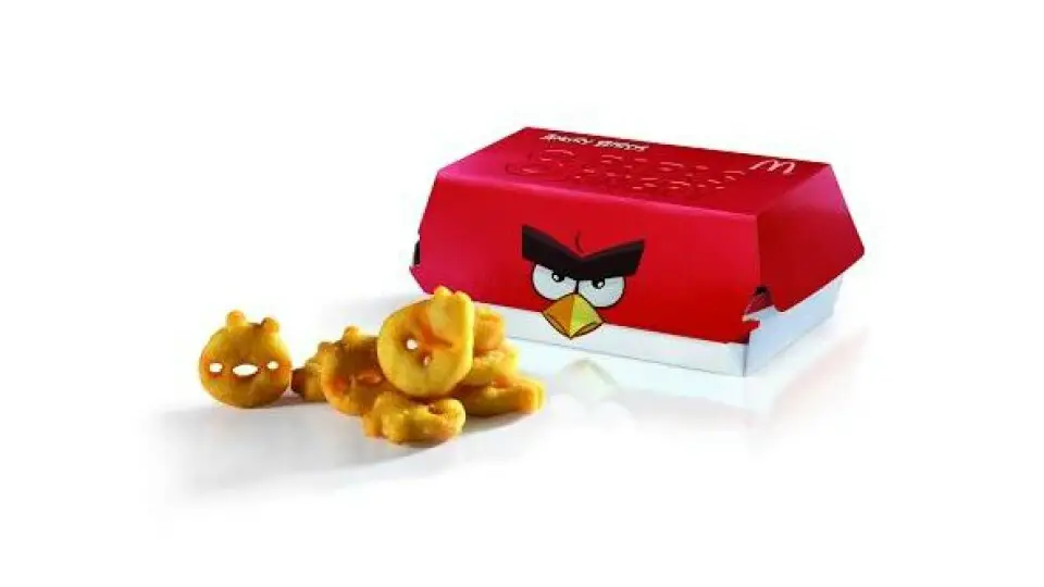 Peluches de 2025 angry birds mcdonalds