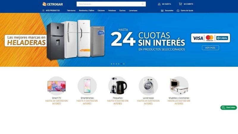 Desde Chaco a todo el pa s Cetrogar es la cadena que m s cuotas