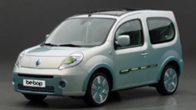 Llega el Kangoo be bop ZE 100% eléctrico (para 2011)