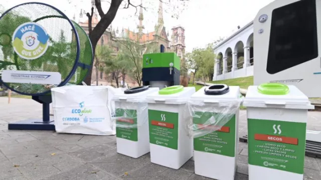 En la Semana del Reciclaje, la Municipalidad monta EcoPuntos para concientizar sobre separación en origen