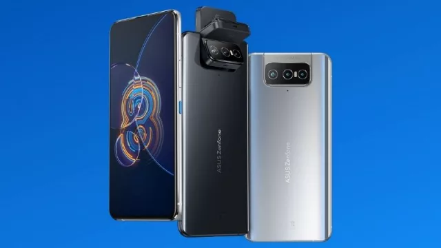 La variante "top", el Asus Zenfone 8 Flip.