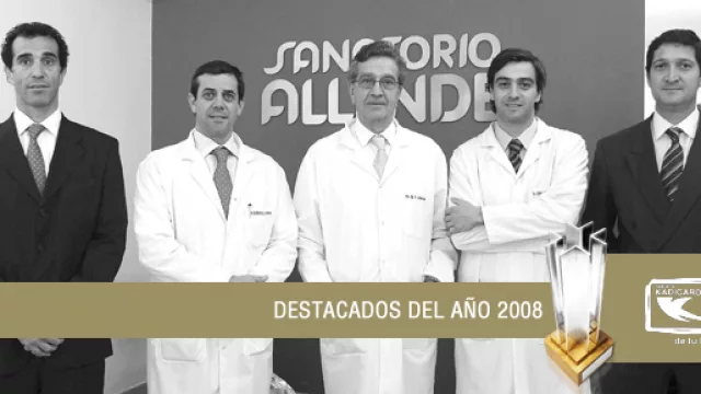 El equipo de Sanatorio Allende, equipo Destacado 2008