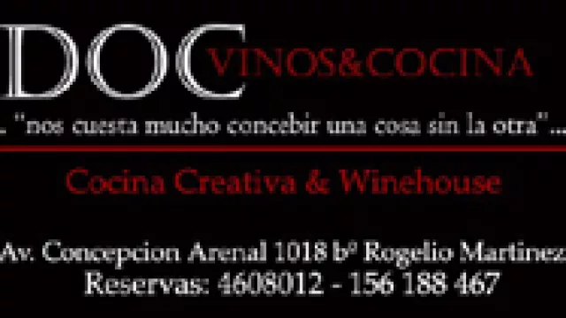 Vamos a cenar a Doc Vinos & Cocinas.