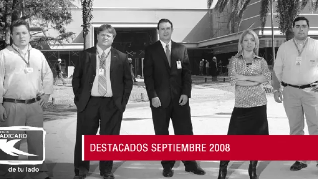 El equipo de Paseo Rivera Indarte, uno de los 20 finalistas de Los Destacados del 2008