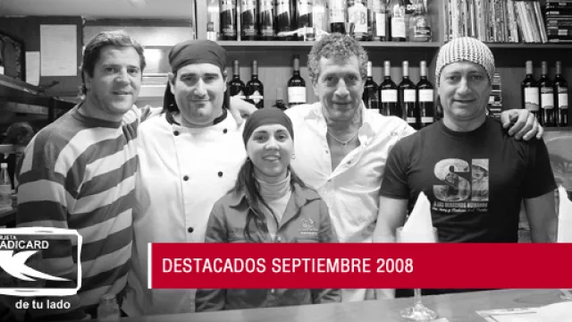 El equipo de La Cocina de Fazzio, uno de los 20 finalistas de Los Destacados del 2008: