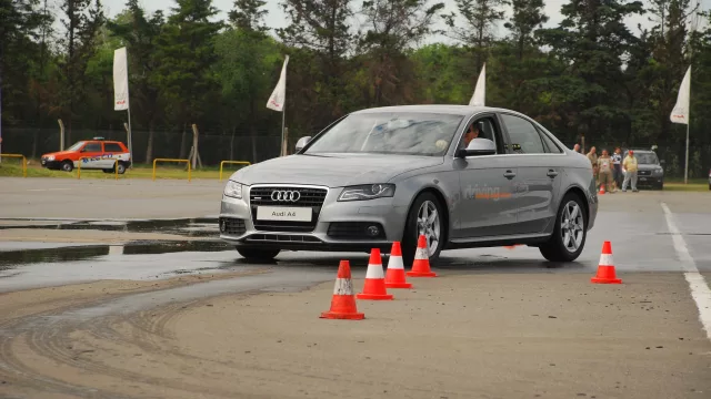 Disfrutando un Audi Driving Experience