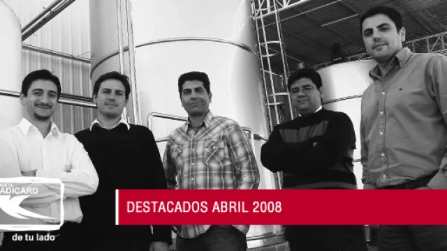 El equipo de Grido, uno de los 20 finalistas de Los Destacados del 2008: