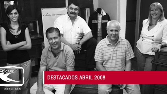 El equipo de Pato Pampa, uno de los 20 finalistas de Los Destacados del 2008