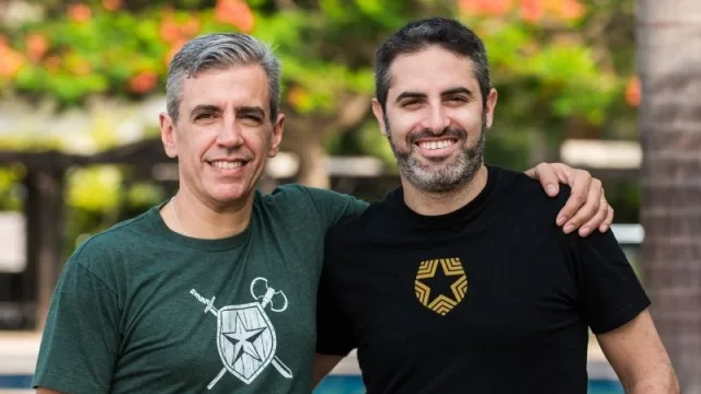 Eugenio Pace y Matías Woloski.