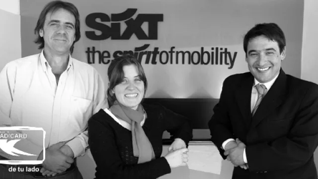 El equipo de Sixt Rent a Car