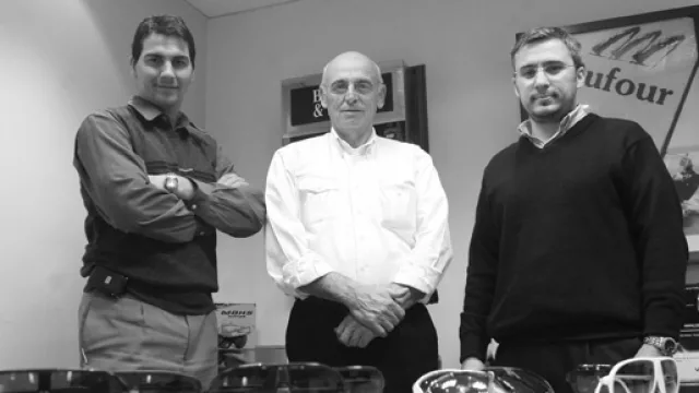 El equipo de Roberto Cristaldo