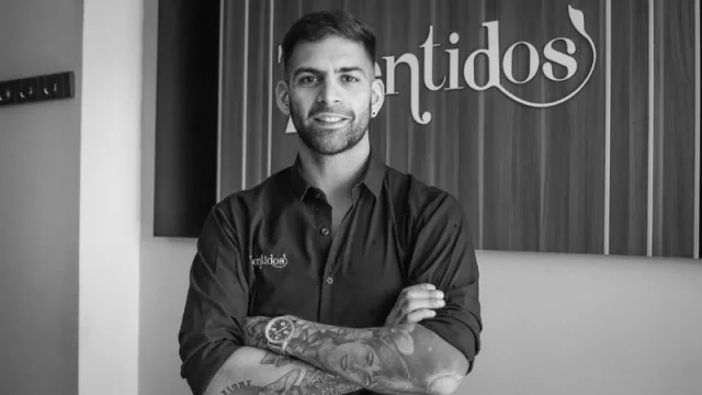 Lucas González, encargado y coordinador de programación (Foto:Álvaro Corral)