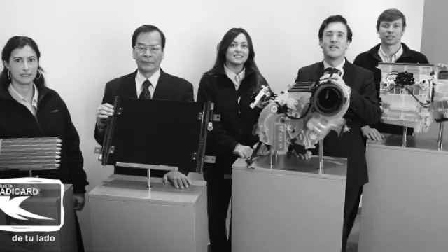 El equipo de Denso Manufacturing Argentina