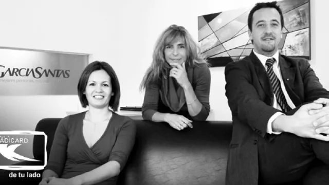 El equipo de García Santas