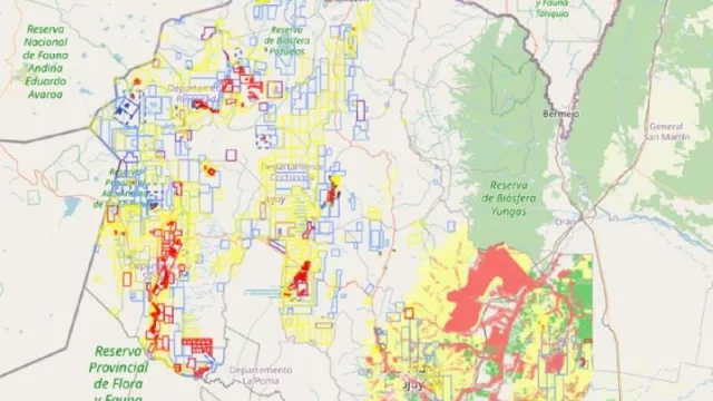 El catastro minero jujeño, con domicilios legales y correos de titulares 