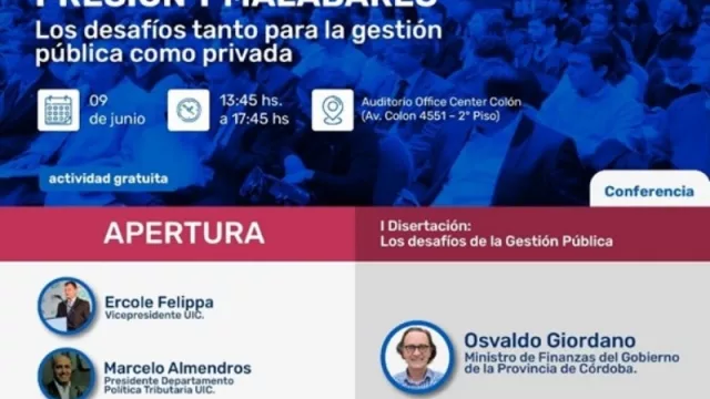 La UIC lanza hoy seminario de política tributaria