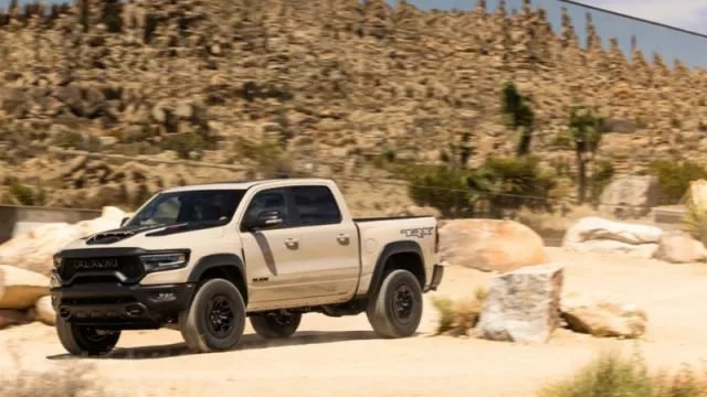 Así es la poderosa RAM 1500 TRX Sandblast Edition