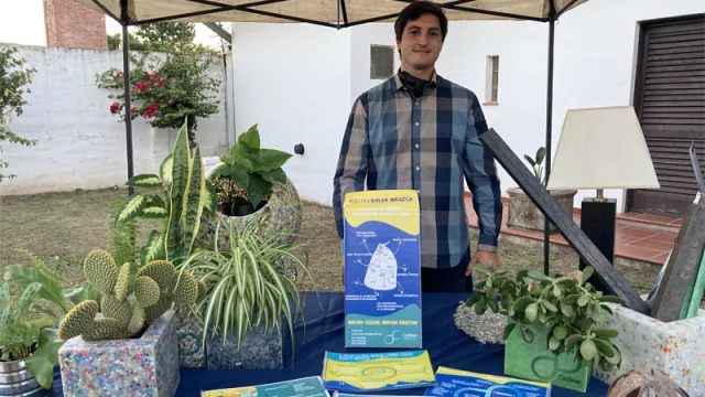 Lucio, uno de los socios de Cyclear