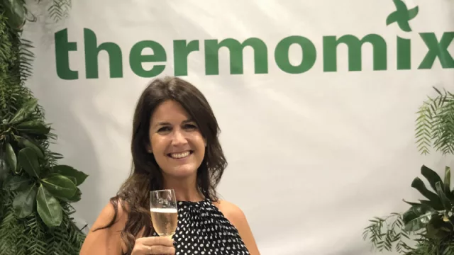 Elva Paolasso, agente de ventas de Thermomix que lleva vendidas cerca de 100 máquinas.