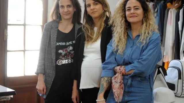 Carla, Mora y Ornella Basilotta