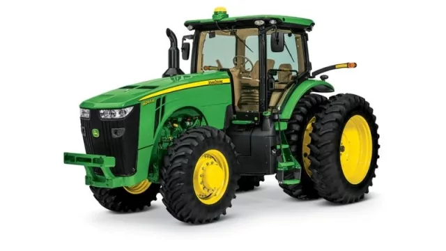 Un gigante de la categoría: John Deere 8245R.