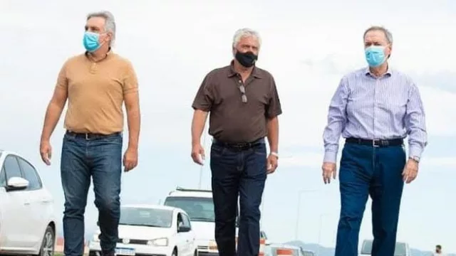 Schiaretti y Llaryora habilitaron un nuevo puente y otro tramo del tercer carril en la Circunvalación