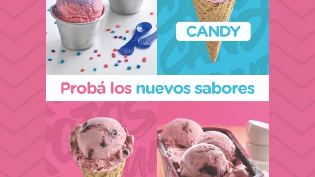 ¿Te imaginás un helado de algodón de azúcar? Grido lo hace posible con nuevos sabores para los más chicos