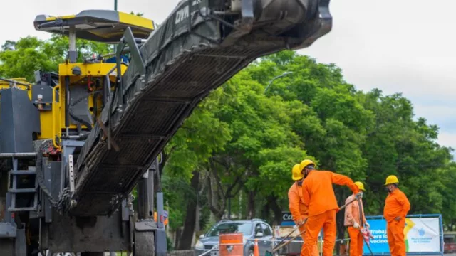 Comienzan los trabajos de rehabilitación de calles en el Parque Sarmiento