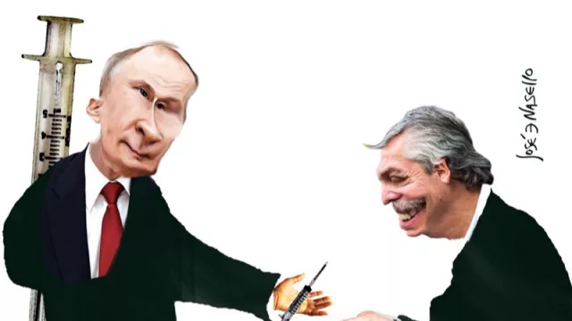 Putin retacea vacunas, Alberto desespera