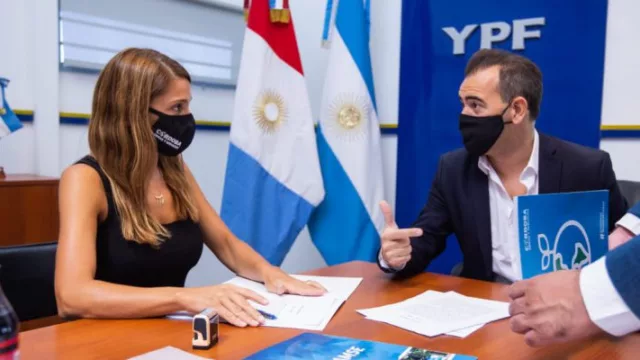 La flota de vehículos del COyS será abastecida por combustibles de la YPF que administra TAMSE