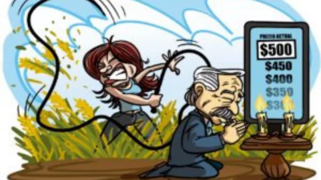 El campo, el opositor que oxigena las finanzas