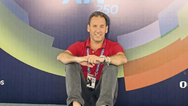 Mariano Ink, con el apoyo de la Provincia para el Córdoba Open.