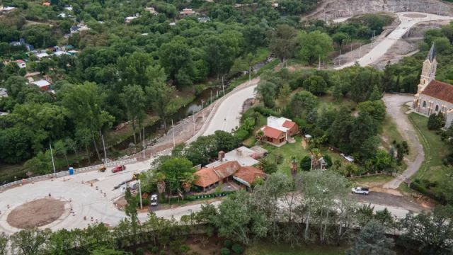 Más obras en el corredor turístico de Sierras Chicas
