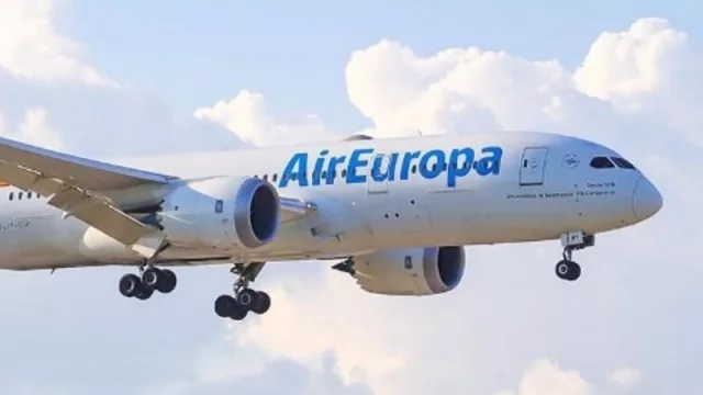 Desde este miércoles (que empieza junio), Air Europa opera 6 frecuencias semanales COR-ASU-MAD (92% de ocupación)