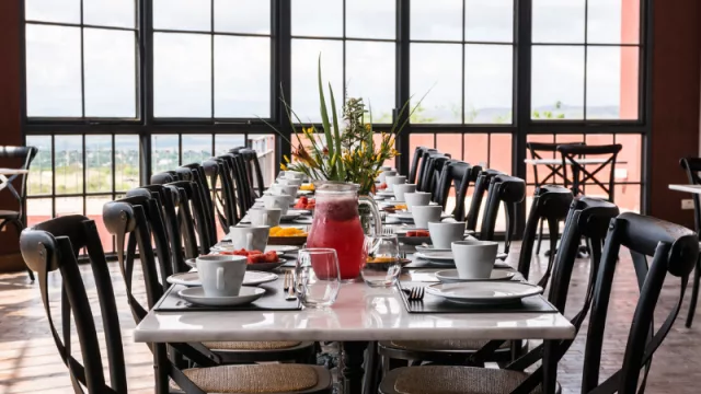 El principal restaurante de Pueblo Nativo.