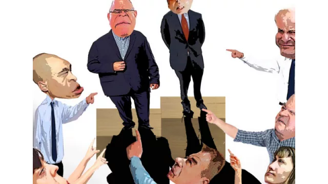 Debate en Río Cuarto: todos contra Llamosas (y Abrile)