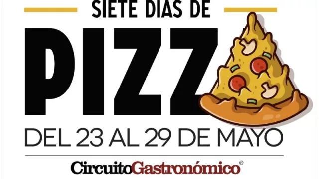 De la mano de Circuito Gastrónomico largaron los Siete Días de Pizza (en busca de elegir la pizza de la ciudad)