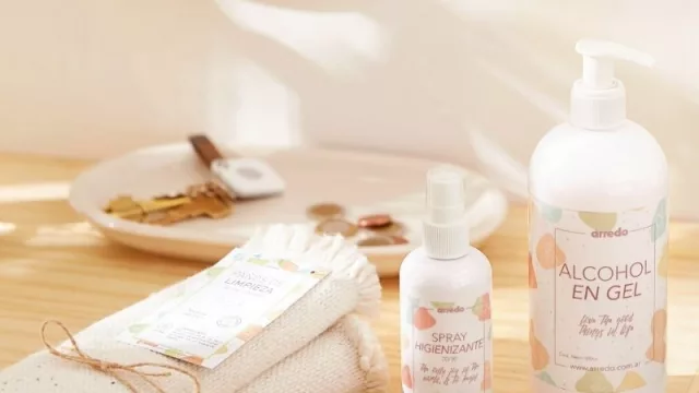 Arredo suma nuevos productos: desde sonajeros y vajillas hasta perfumes sanitizantes