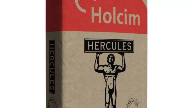Holcim revive Hércules, un clásico de las bolsas de cemento para celebrar sus 90 años en el mercado