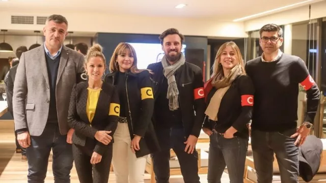 Los capitanes de las empresas que son parte de ¡Hay Equipo! (Foto: Álvaro Corral)