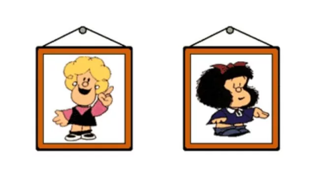 Se ve en Susanita (y ahora más en Mafalda)