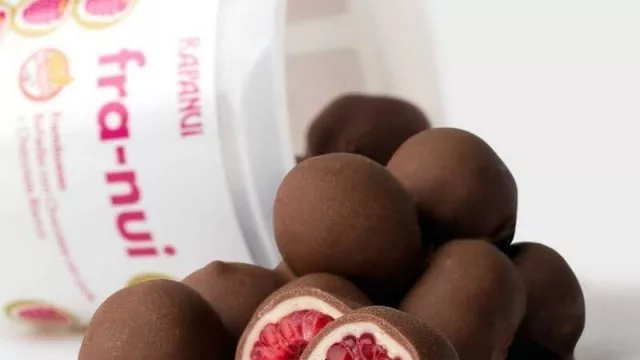 Franui: las frambuesas patagónicas bañadas en 2 chocolates que se imponen en todo Córdoba