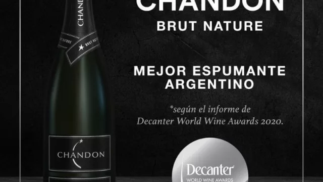 Chandon Brut Nature, el mejor espumante argentino (cuando el título de un premio lo resume todo)