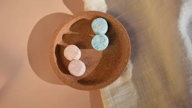 Pastillas concentradas efervescentes