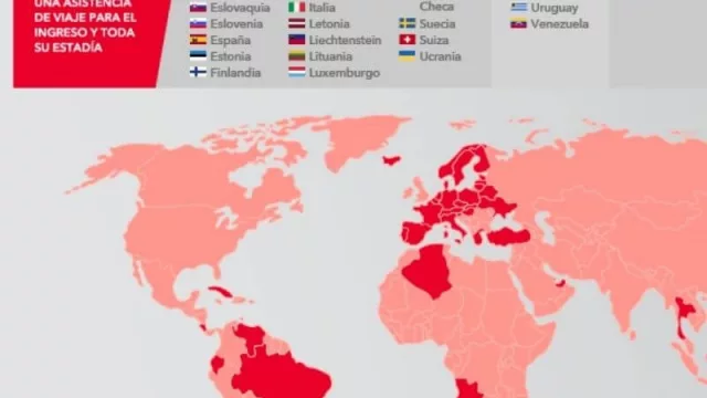¿Pensás viajar a otro país? Ojo, mirá dónde el seguro de asistencia es obligatorio (informa Assist Card)