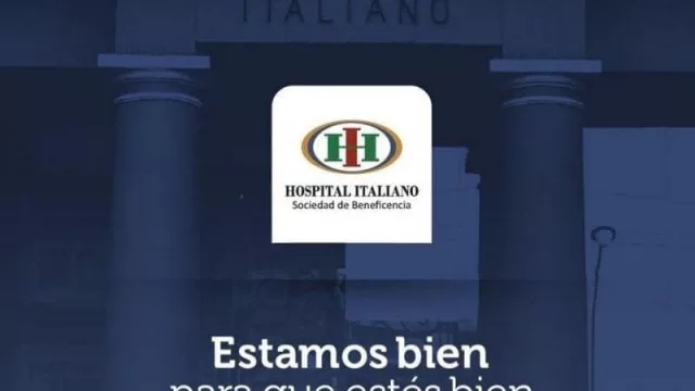 Facciamo affari, Tati? (Dinosaurio negocia con el Hospital Italiano: ya cerró la farmacia y va por consultorios)